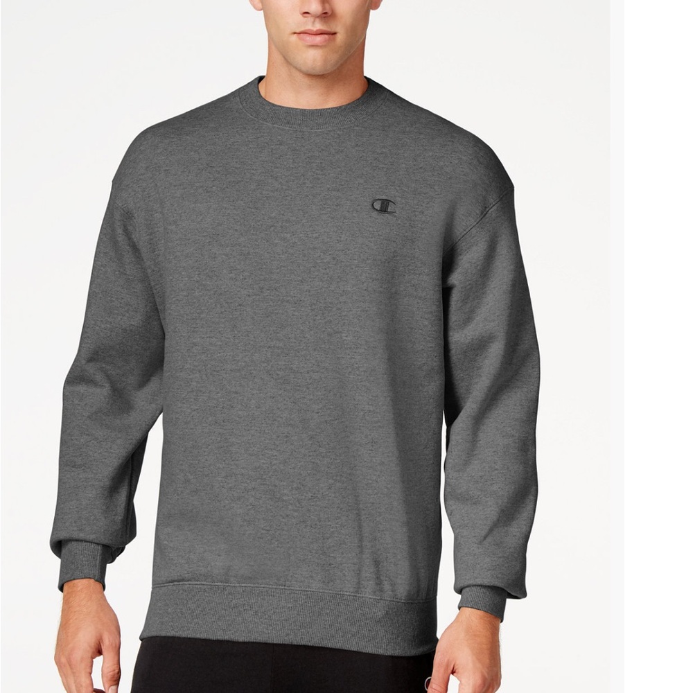 WINTER SALE ** Champion Men's Gray Crewneck Sweater
